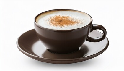cappuccino isolated on transparent background