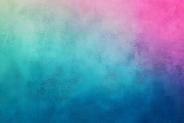 Obraz premium Abstract Textured Background Teal Blue and Pink Gradient