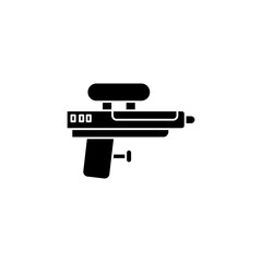 Water Gun glyph icon