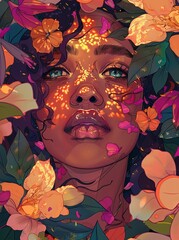 Female Illustration Art