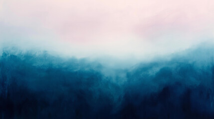 Obraz premium Dreamy Blurred Gradient with Deep Indigo Mix