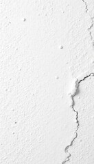 Obraz premium Close-up of white stucco texture with tiny cracks, ideal for home decor projects, design, texture, white