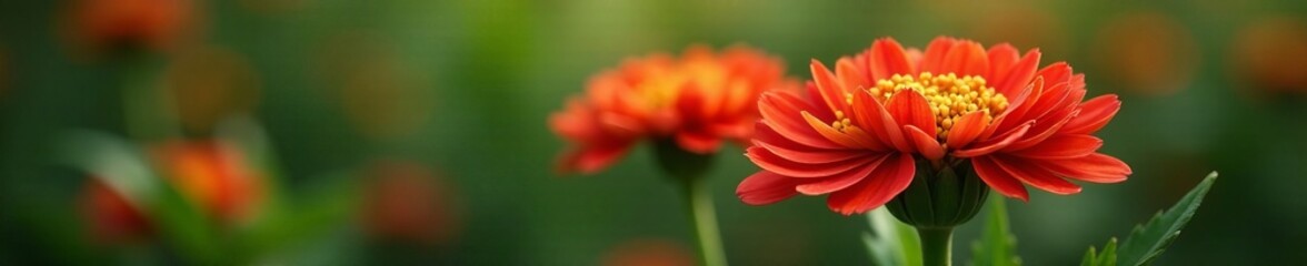 Close-up of yarrow flower with delicate leaves, leaves, delicate, close-up