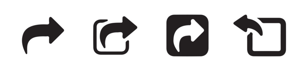 Share icon set. Share arrow, link, connection icon.Arrow symbol. button connection illustration sign collection.vector illustration eps 10.
