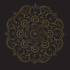 Luxury Mandala decorative ethnic element background