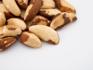 신선한 유기농 견과류 브라질 너트 