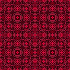 abstract seamless star and cross line and geometric ikat fabric pattern background decorative graphic fashion style 