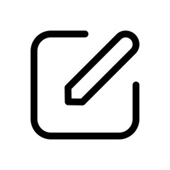 edit document with pencil icon. Vector illustration