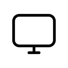 Computer monitor icon