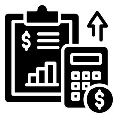 Financial Reporting Icon