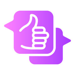 like Gradient icon