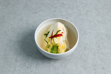 Korean traditional food, water kimchi