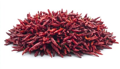 Fototapeta premium Pile of red chili peppers.