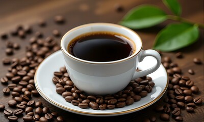 Fototapeta premium 一杯香濃的咖啡