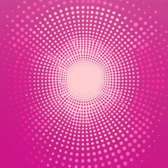 Vibrant Pink Gradient Background with Dots Creating a Modern and Stylish Design Pattern : Generative AI