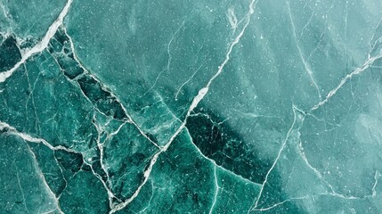 Fototapeta premium Elegant Teal Marble Texture Green Stone Background Natural Design