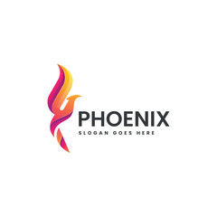 Phoenix Gradient Colorful Logo