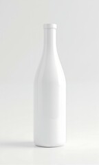 一只白色的酒瓶