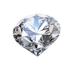 Brilliant Diamond on Transparent PNG &ndash; Luxury, Sparkle, and Elegance
