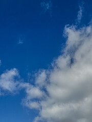 Obraz premium blue sky and clouds