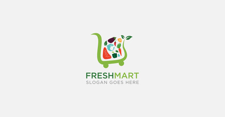 Food Fresh Market Food Logo