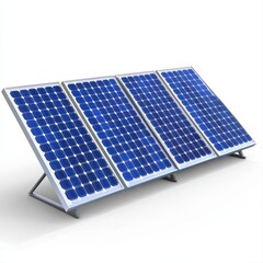 Modern solar panel installed on rooftop harnessing renewable energy from the sun for sustainable power generation