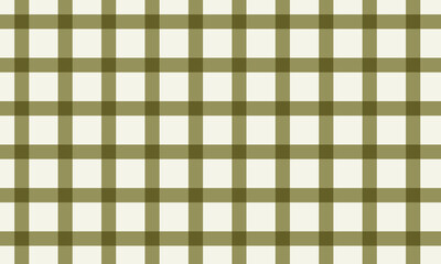 Gingham seamless green pattern. Texture for plaid, tablecloth, clothes, shirts, dresses, paper, bedding, blankets, blankets and other textile products. Vector Illustration