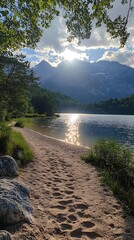 Lakeside Trail Sunrise Mountains