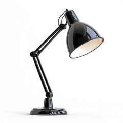 Elegant black desk lamp featuring a stylish design perfect for enhancing workspaces and providing task lighting