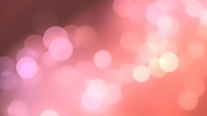 Obraz premium A dreamy, softly blurred background with pastel colors, featuring gentle bokeh light effects that create a warm and elegant atmosphere, perfect for digital design. 