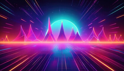 Naklejka premium Abstract geometric background with sharp angular shapes, overlapping layers, and clean lines, creating a modern and dynamic visual composition in a neutral or vibrant color palette. 