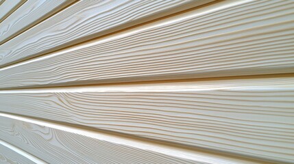 Wood paneling detail. Light wooden planks pattern background, close-up angle