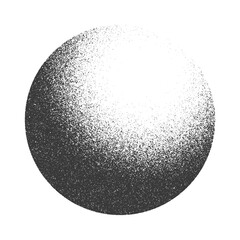 Noise gradient vector texture. Dotwork gradient pattern background. Black noise stipple dots. Sand grain effect. Abstract noise dotwork pattern. Gradient circles. Stochastic dotted grunge banner