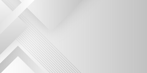White and grey gradient background abstract vector. Modern white vector abstract graphic design Banner Pattern background web template. Graphic design element modern style concept for background.