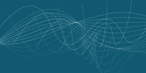 Abstract texture Background template of water, sea, aqua, ocean, river, or mountain. doodle Seamless wavy line curve linear wave free form repeat Pattern stripe Ripple. flat vector illustration design