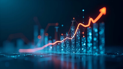 Flat Competitive Graphs & Market Analysis Visuals: Holographic Benchmarking for Smart Business Strategy - Cute Vector Illustrations for Effective Analysis