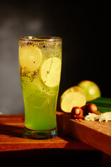 Indonesian drink called Es Kuwut special Ramadan Menu.