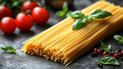 Whole grain pasta and spaghetti made from brown noodles offer a healthy meal option, promoting high fiber diets, organic wheat-based Italian cuisine, and a modern, wholesome dinner choice
