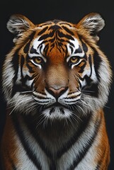 Naklejka premium portrait of a bengal tiger