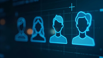 Revolutionize HR with Holographic Employee Profiles in a Modern Digital Dashboard