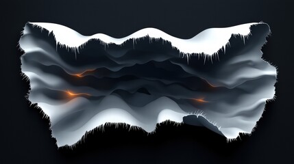 Stunning snow-covered mountain peak against a clear blue sky showcasing nature's majestic beauty