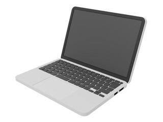 左向きのノートパソコンLeft-facing Laptop