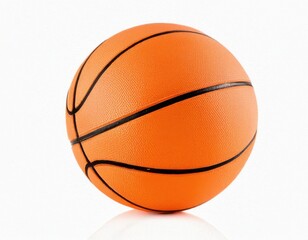 Fototapeta premium basketball ball isolated on white transparent background