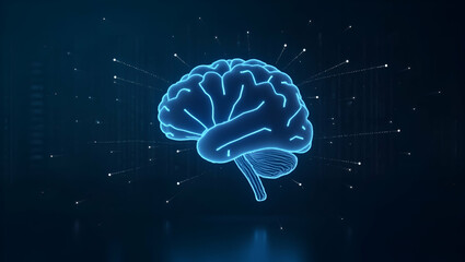 Neural Network Graphics and Machine Learning Models: AI-Powered Solutions and Advanced Technologies in Stock Photos with Empty Space for Customization