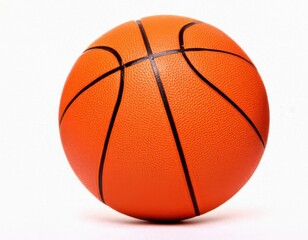 Fototapeta premium basketball ball isolated on white transparent background