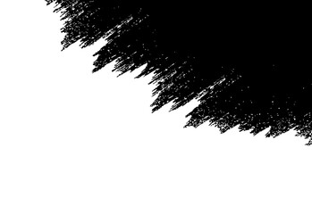 Black and white paints texture background brushes