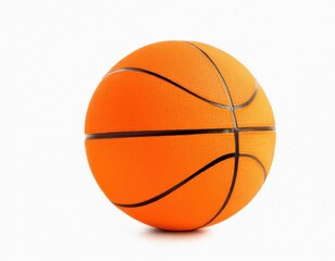 Fototapeta premium basketball ball isolated on white transparent background