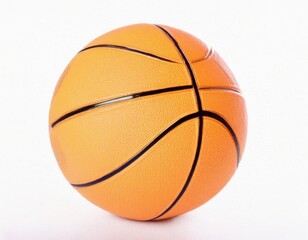 Fototapeta premium basketball ball isolated on white transparent background
