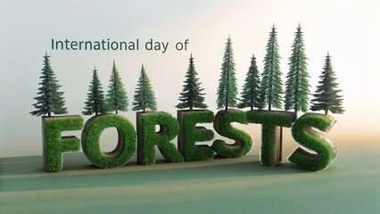 International day of forest. 