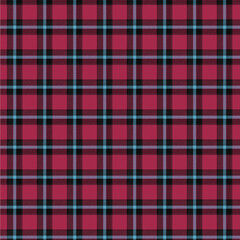 Red and Blue Plaid Pattern